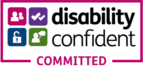 Disability Confident logo - Committed Status